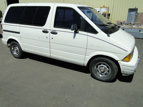 1988 ford aerostar base cargo van