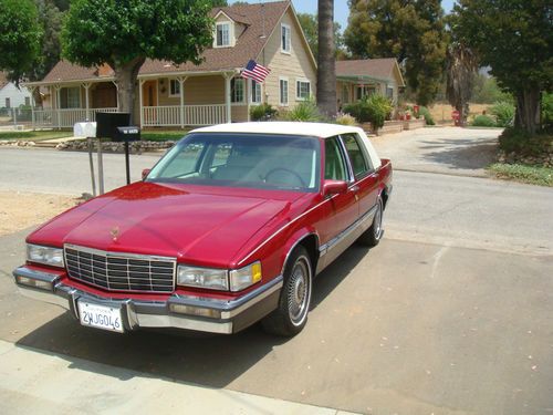 1991 Cadillac DeVille Touring Sedan 4-Door 4.9L, image 3