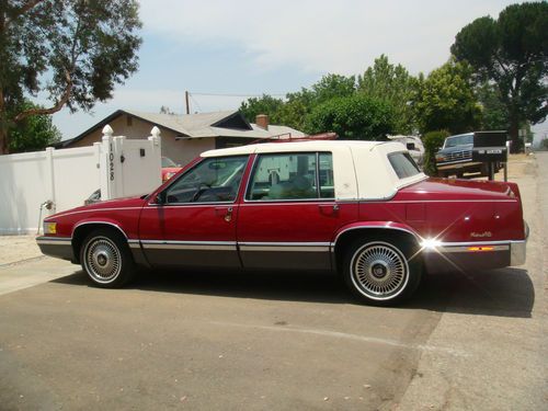 1991 Cadillac DeVille Touring Sedan 4-Door 4.9L, image 4