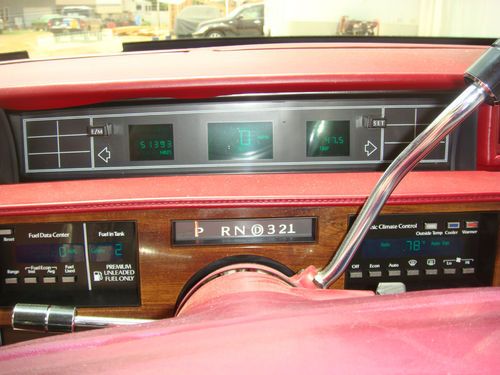 1991 Cadillac DeVille Touring Sedan 4-Door 4.9L, image 16