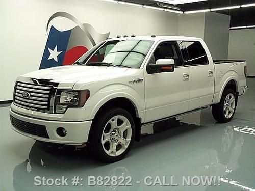 2011 ford f150 lariat limited 4x4 6.2l sunroof nav 20's texas direct auto