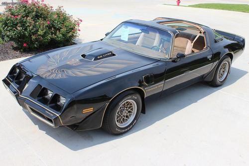 1979 pontiac trans am 6.6 se special ed "bandit" all #s match, ws6, build sheets