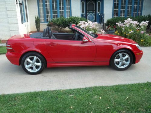 2002 mercedes-benz slk320 base convertible 2-door 3.2l