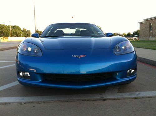 2008 corvette  beautiful jetstream blue only 32,000 miles