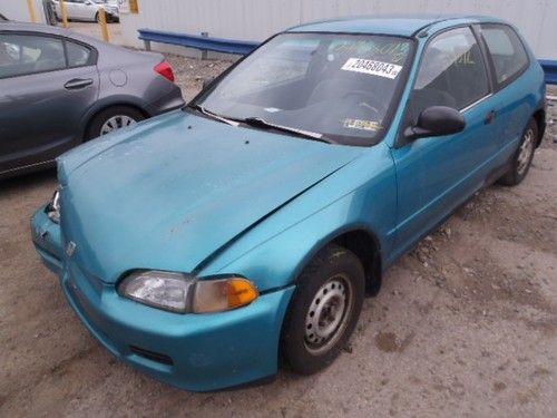 1992 honda civic vx / gas saver