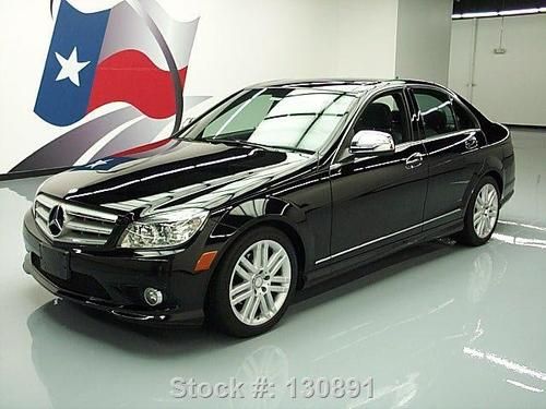 2008 mercedes-benz c300 sport p1 pano sunroof nav 40k texas direct auto