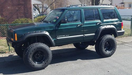 99 jeep cherokee sport / rockcrawler 6.5inch rock ready lift / everyday driver