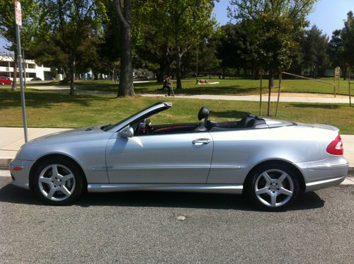 2005 mercedes 500 clk amg convertible