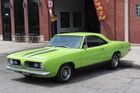 1967 plymouth barracuda two door coupe