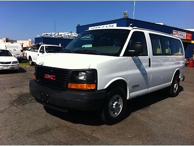 04 gmc savana 3500 work cargo window van chevrolet express 3500 runs great 132k