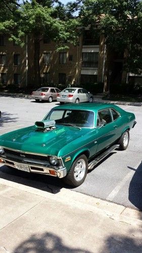 1972 chevy chevrolet nova ss 421 blown and stroked