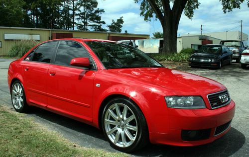 Rare 2005 audi ultrasport 6sp * quattro * apr tuned * red * mint * upgrades