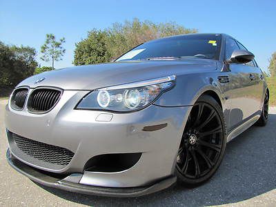 Bmw m5 smg 2009 bmw-m5 smg pgk heads up display 22k miles nav