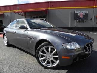 Quattroporte*18,000 carfax cert miles*loaded*$120k new*we finance/trade*fla