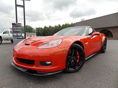 12 chevy corvette z06 7.0l 505 hp 3lz  manual coupe navigation  hud 1-owner