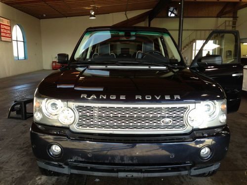 2008 supercharged range rover- buckingham blue