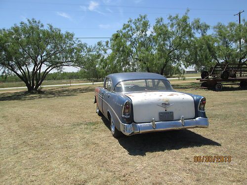 1956 chevrolet 4 door hardtop, image 2