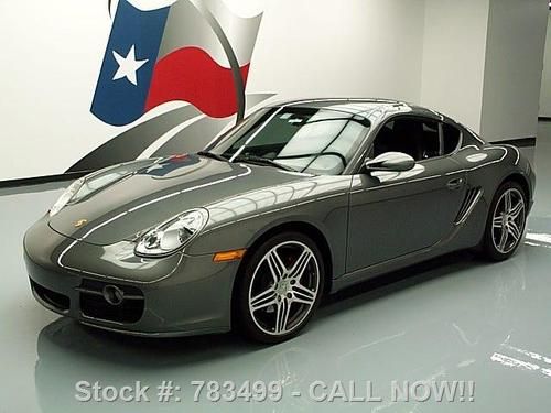 2007 porsche cayman s tiptronic sport chrono 19's 34k texas direct auto