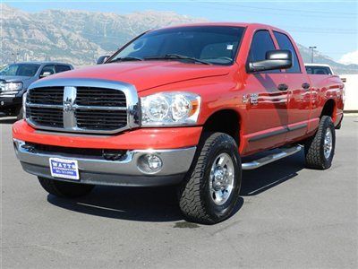 Dodge ram quad cab 4x4 cummins diesel shortbed auto tow low miles truck