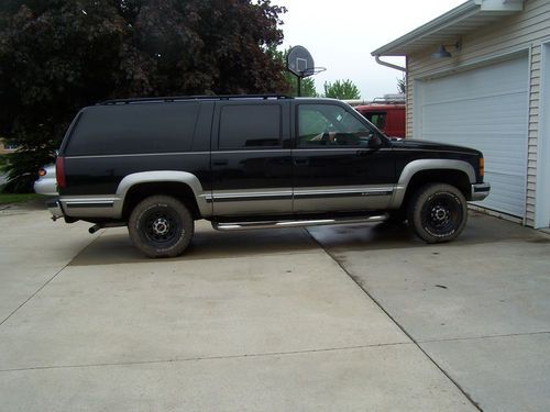 1994 gmc 6.5 diesel 4wheel drive 4x4 excrusion camper yukon heavy duty hauler