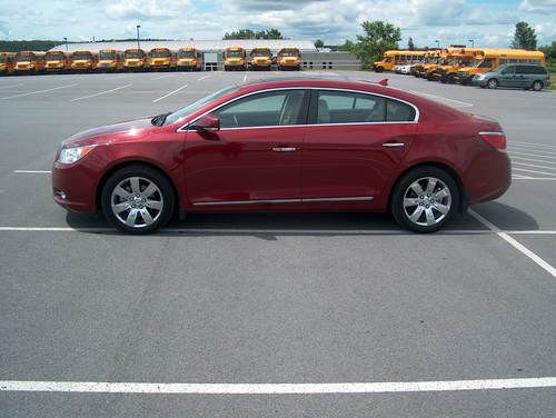 2011 buick lacrosse cxl with 1062 miles.