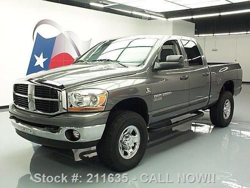 2006 dodge ram 2500 lone star 5.9 diesel quad 4x4 83k texas direct auto