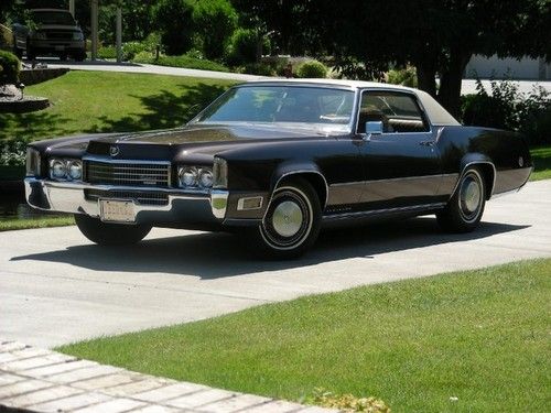 1970 cadillac eldorado 2 ht one owner - excellent condition