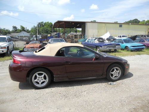 1999 mitsubishi eclipse spyder gs convertible 2-door 2.4l