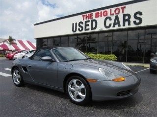 2002 porsche boxster base - no accident, carfax, clean, manual, low miles.