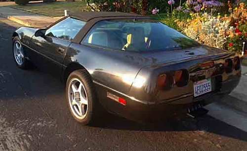 1984 chevrolet corvette 1996 bumper, side panels all records calif car auto