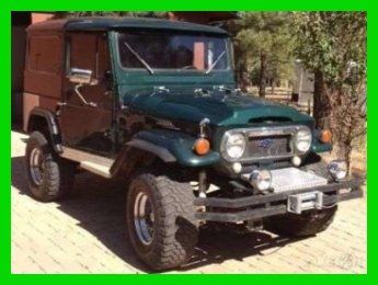 1963 toyota land cruiser 350 automatic suv green