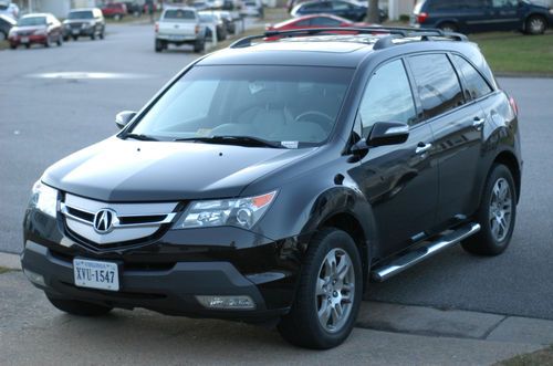 2009 acura mdx sport utility 4-door 3.7l tech &amp; entertainment pkg