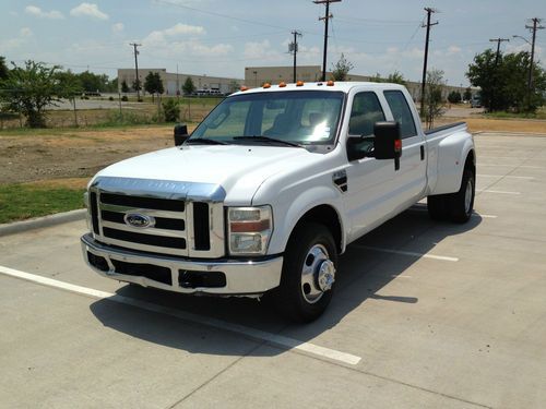 2008 ford f350 xlt 6.8 v10 dually. no reserve. 1 owner truck.