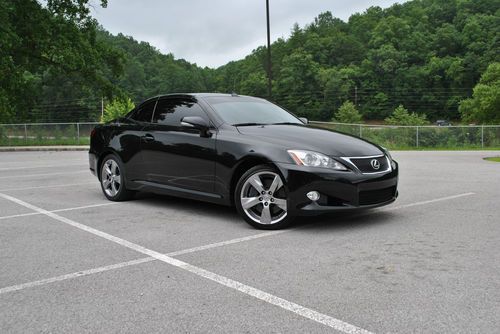 2010 lexus is350 c convertible 2-door 3.5l