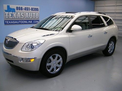 We finance!!!  2008 buick enclave cxl pano roof nav tv 3rd row bose texas auto