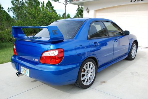 2004 Subaru Impreza WRX STI Sedan 4-Door 2.5L, US $16,500.00, image 4