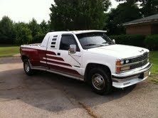 1988 chevy 3500 dually choo choo customs 454