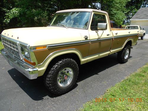 1979 ford f250 4x4 ranger lariat original rustfree survivor