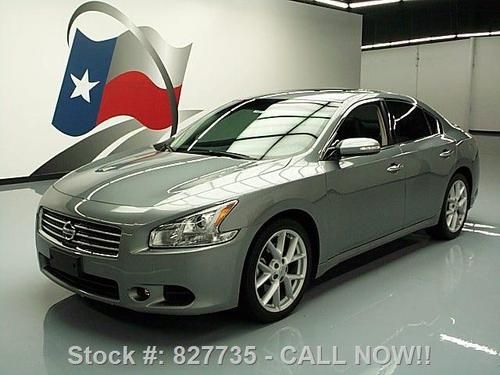 2009 nissan maxima 3.5 sv heated leather sunroof 52k mi texas direct auto