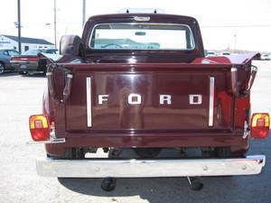 1967 ford f-100  stepside pickup 390 fe 2v automatic c-6