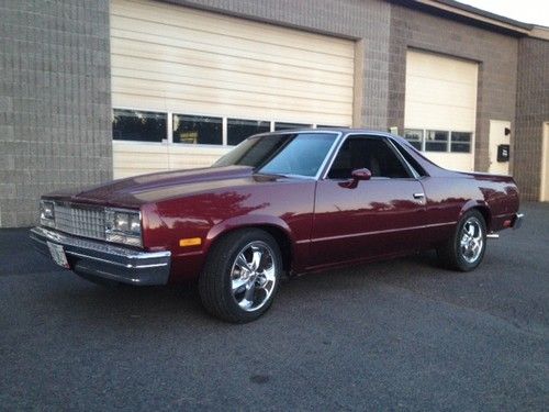 1984 chevrolet el camino base standard cab pickup 2-door 5.0l