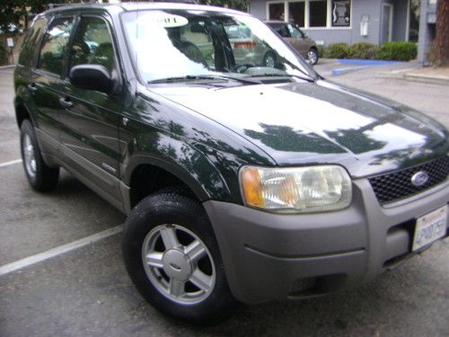 2001 ford escape xls sport utility 4-door 3.0liter v6, 2 wheeel drive, automatic