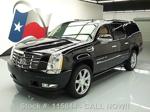 2008 cadillac escalade esv awd nav rear cam dvd 48k mi texas direct auto