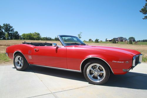 1968 pontiac firebird convertible