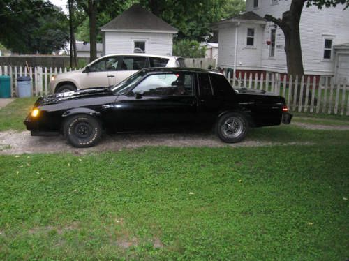 1986 buick t-type  turbo regal we-4