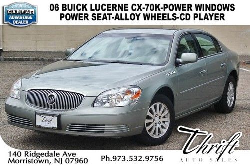 06 buick lucerne cx-70k-power windows-power seat-alloy wheels-cd player