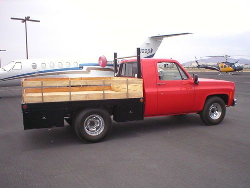 1975 chevy stake bed, frame off resto, 502 hp