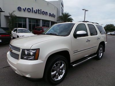 Ltz nav backup camera sunroof leather 2nd row capt chairs rear dvd pwr liftgate
