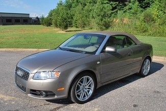 2009 audi a4 quattro 2.ot cabrio  alpaka beige runs great needs tlc no reserve