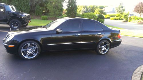 2006 mercedes benz e500 black on black original owner